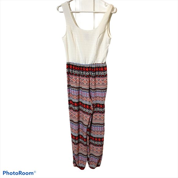 Stoosh Pants - STOOSH Boho Floral Print Jumpsuit Romper NWT